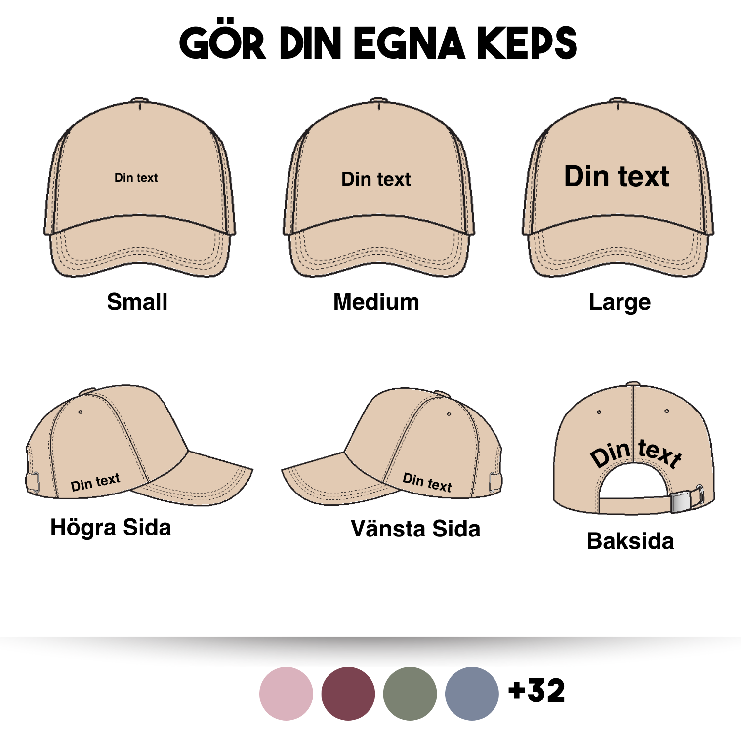 Gör din egna Keps